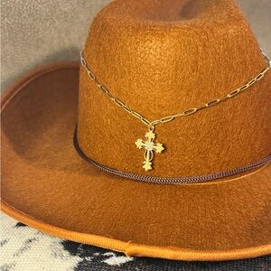 Priscilla (Gold Cross Necklace)